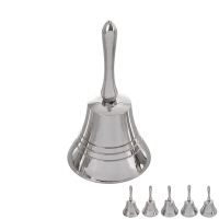 ORION Christmas bell, aluminum, silver mix
