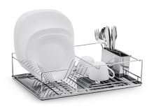 FLORINA Dish drip tray AMPIO chrome with stainless steel tray 47 x 32 cm