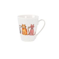 TORO Mug CAT / DOG 300 ml, ceramic, mix