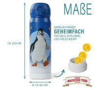 AWAVE Termolahev 380 ml, Škola kouzelných zvířat, tučňák_3 (2)