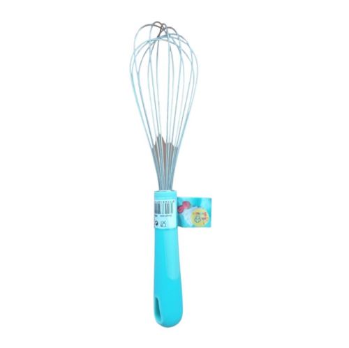 ALVARAK Šlehací metla 28 cm, nerez/plast, modrá