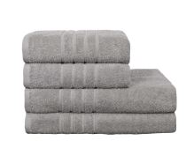 FORBYT Bath towel FINER 50 x 95 cm, light gray