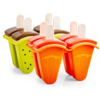 TORO Ice cream molds, 4 pcs, mixed decors