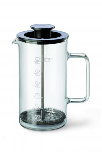 SIMAX French press LIN EXCLUSIVE 1 l, černý