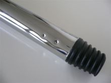 Handle, hardened rod, coarse thread 130 cm, chrome