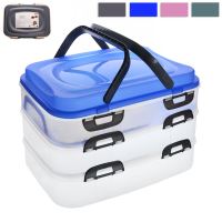 ORION Box PIKNIK 3 floors with handles, color mix