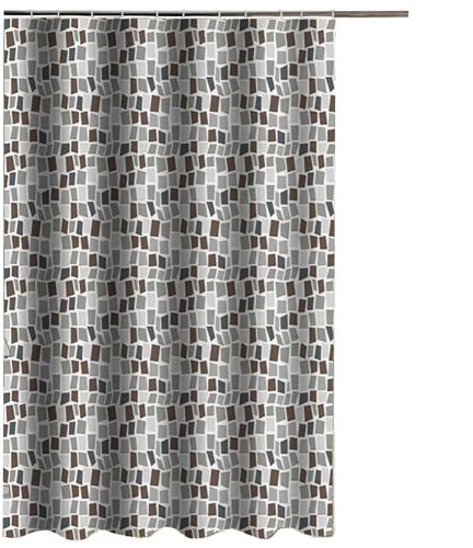 DURAMAT Koupelnový závěs dekor CY-161312h, 180 x 200 cm, textilní, mozaika