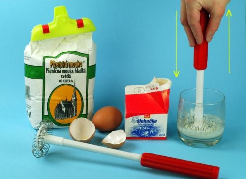 REPROPLAST Metla, ruční spirálový turbošlehač
