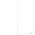 Straws straight fixed 50 pcs., plastic, transparent