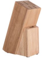 BANQUET Wooden block BRILLANTE for 5 knives and scissors
