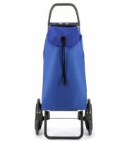 ROLSER Shopping bag I-MAX ONA 6 LOGIC on wheels for stairs, blue