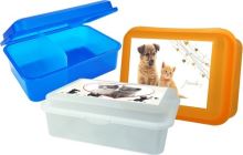 Коробка для снеків SHAPE, klickbox PETS 18 x 13 x 7 см, розділена, змішані кольори та декори