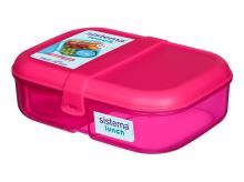 SISTEMA Snack box 1.1 l RIBBON LUNCH TO GO, pink