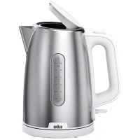 BRAUN Kettle WK1500.WH 1.7 l, stainless steel
