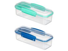 SISTEMA Svačinový box To Go Snack Attack s oddělenou přihrádkou 410 ml, modrá_0 (3)