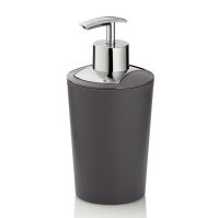 KELA MARTA soap dispenser, 350 ml, plastic, dark gray