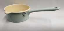 RIESS Saucepan with spout and handle 14 cm 0.75 l, sv. green
