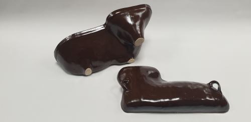 KERAMICKÉ ZÁVODY ZÁBŘEH Forma beránek keramický velký 32 x 18 cm