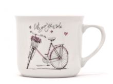 CZECH PORCELAIN Mug VAŘÁK 0.65 l, round ladies'