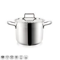 ORION Hrnec ANETT o 24 cm, 8,1 l, výška 19 cm, nerezová poklice