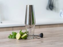 BANQUET Šejkr AKCENT 830 ml + sklenice 450 ml, nerez_0 (3)