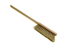 BRUSHES Wooden broom, chimney sweep, horsehair