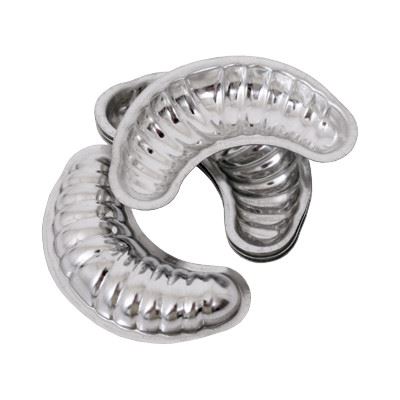 KOVO HB Sada formiček rohlíčky velké (30 ks), 73 x 30 mm