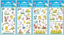 Water decals for Easter eggs 1 sheet, decors mix