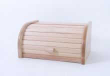 Breadbasket, wooden breadbasket small 31.5 x 29 x 18 cm, colors mix
