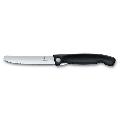 VICTORINOX Skládací svačinový nůž 11 cm Swiss Classic, černý_0