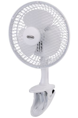 BRAVO Ventilátor stolní se skřipcem a podstavcem, B-4672