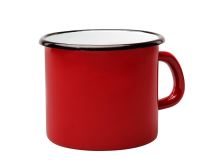 FLORINA Mug 12 cm 1.24 l, red