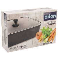 ORION Pekáč GRANDE 35 x 22,5 x 8 cm, skleněná poklice, indukce_4 (3)