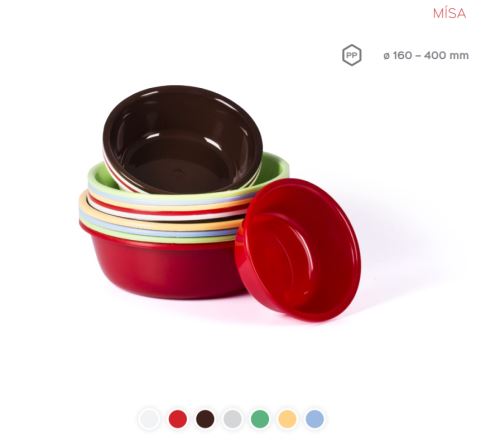 ALFA plastik Mísa o 32, barvy mix