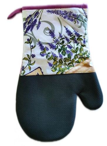 DURATEX Kuchyňská chňapka pravá, 31 cm, bavlna/neopren, poutko, levandule