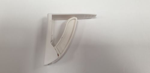 TESCOMA Spona na ubrus s pružinou, plast, bílá