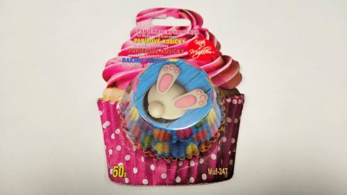 ALVARAK Košíčky na Muffiny 50 ks - velikonoční vzor, Muf-247_0