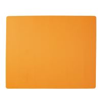ORION Silicone rolling pin 40 x 30 x 0.1 cm, orange