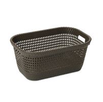 DEAHOME Laundry basket RATTAN 60 x 40 cm, brown
