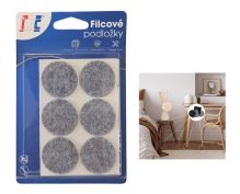 IMC Filcové podložky na nábytek samolepící ⌀ 28 mm 12 ks