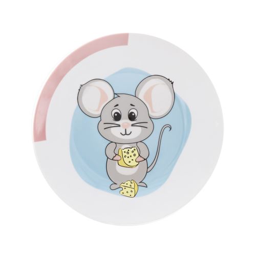 ORION Talíř  mělký dětský MYŠKA pr. 21 cm, porcelán
