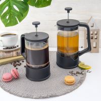 ORION French press 0,65 l BLACK, borosil. sklo/plast_3 (2)
