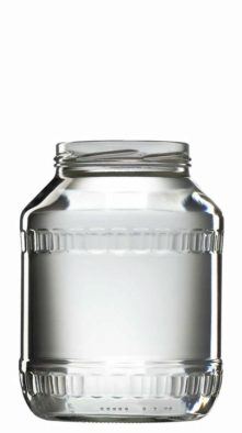 VETROPACK Zavařovací sklenice 1 700 ml FACETA, šroubovací twist 89