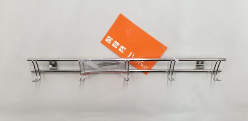 PINTINOX Věšák, háček, 5 háčků 33 cm, nerez