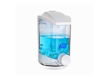 TITIZE Liquid soap dispenser 0.4 l, plastic, clear