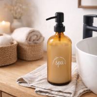 ORION Dávkovač mýdla hnědé SPA 500 ml, sklo/UH_2 (1)