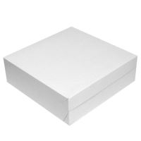 Коробка для торта 30 х 30 х в.10 см, папір