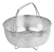 BRA Universal steaming basket, steamer 22 cm, height 10 cm
