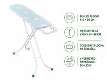 LEIFHEIT Ironing board CLASSIC S Basic 76193, 110 x 30 cm