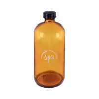 ORION Láhev s uzávěrem UH SPA 500 ml, hnědé sklo